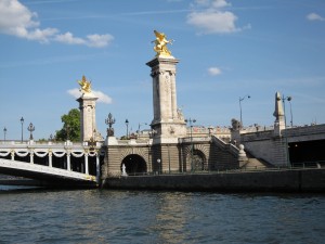 3-3フランス　パリ　アレクサンドル三世橋